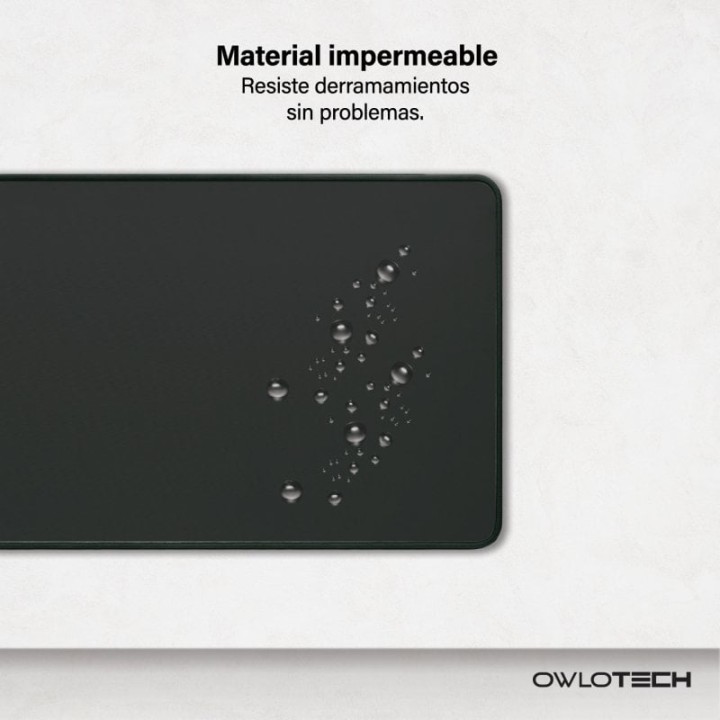 Owlotech Mousepad 70x30cm 2mm Alfombrilla Basic Extended Negra