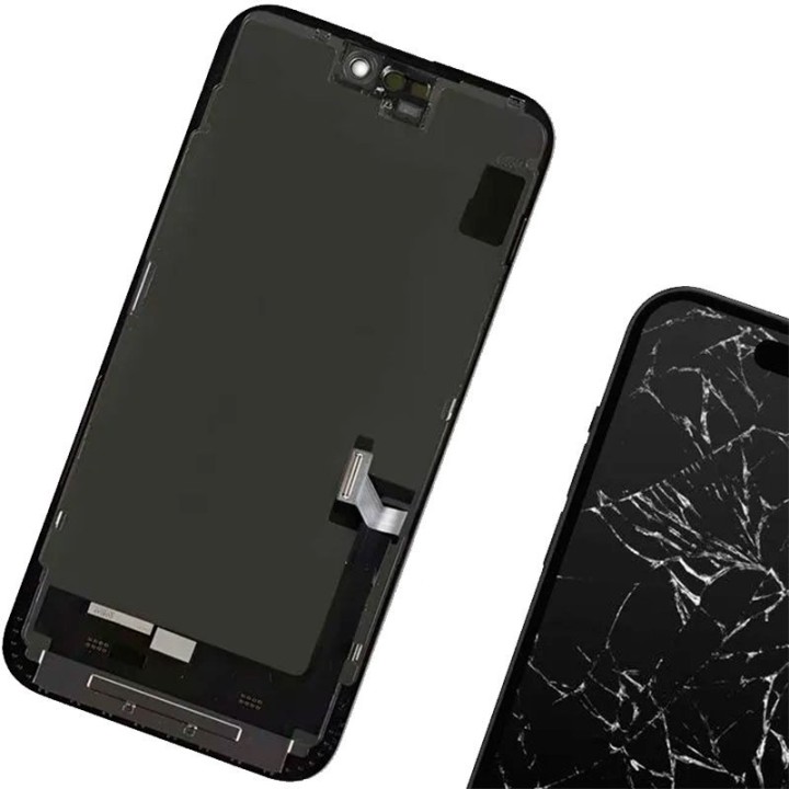 COOL Pantalla Completa (Calidad AAA+) Negro para iPhone 15