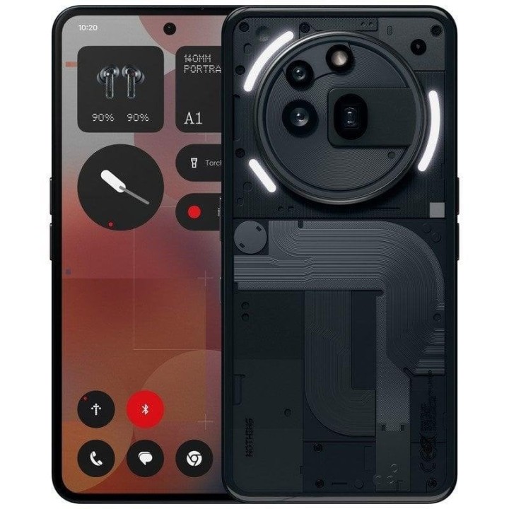 Nothing Phone 3a Pro 5G 12GB 256GB 6.77" Negro Dual SIM