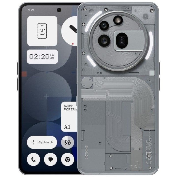 Nothing Phone (3a) Pro 5G 12GB 256GB 6.77" Gris