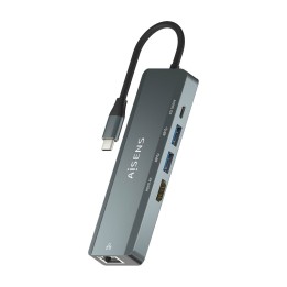 Dock Station AISENS USB-C a HDMI/USB/PD (ASUC-5P011-GR)