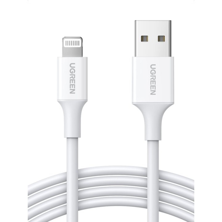 Ugreen 20728 Cable USB-A a Lightning 1metro Blanco