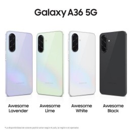 Samsung Galaxy A36 5G 128GB 6GB 6.7" Negro Super AMOLED