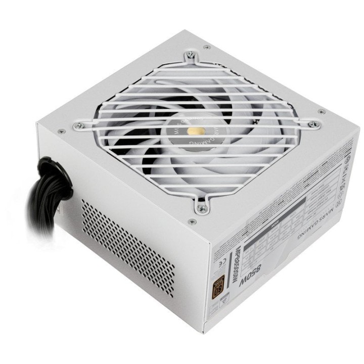 Mars Gaming Mpb850si Fuente Alimentación Atx 850w 7 Años Garantía 80plus Bronze 90% Blanco