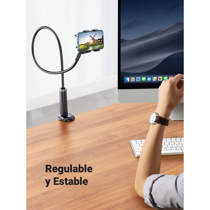 Ugreen 80906 Soporte para Teléfono móvil/smartphone Flexible Negro