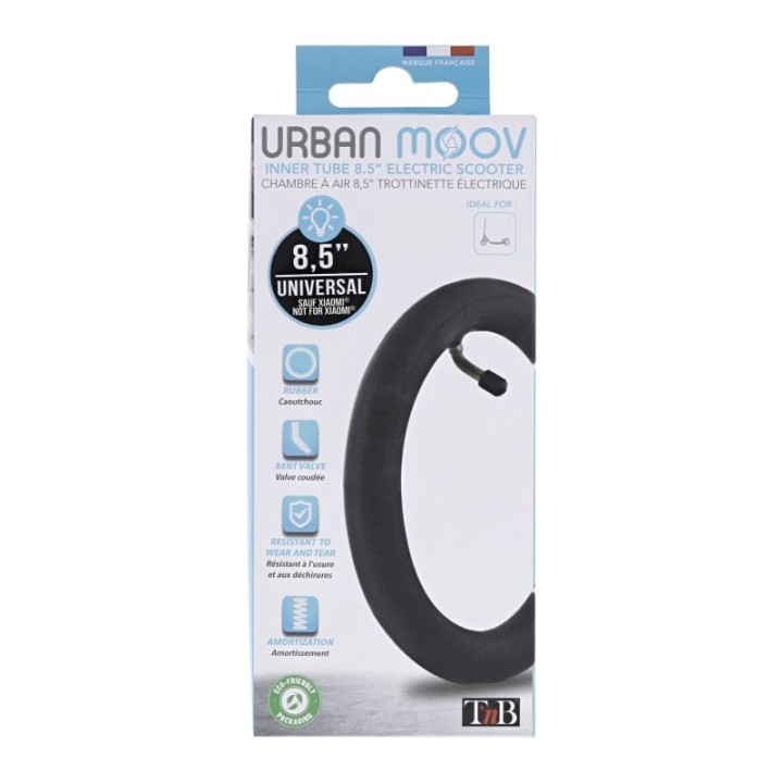 TnB UMINTUBEC Cámara de Rueda Compatible con Todos los Patinetes con Ruedas de 8.5" (Excepto Xiaomi)