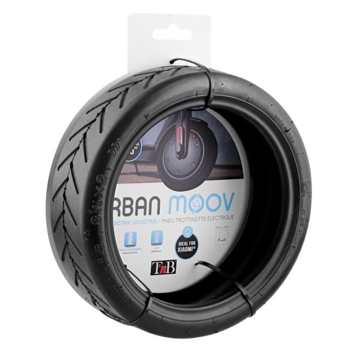 Tnb Urban Moov TYRE Rueda Repuesto 8.5" para Patinete Eléctrico Compatible con Xiaomi M365/M365 Pro