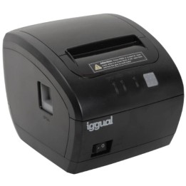 iggual TP7001 Impresora Térmica de Tickets USB+RS232+RJ45 Negra