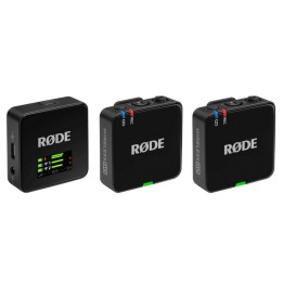 Rode Wireless GO (Gen 3) Sistema de Micrófono Inalámbrico Compacto para Cámaras y Móviles Negro