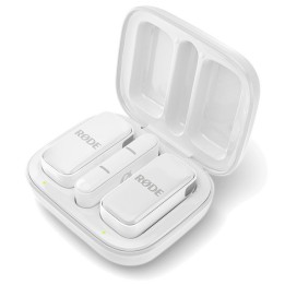 Rode Wireless Micro Micrófono Inalámbrico Ultracompacto USB-C Blanco