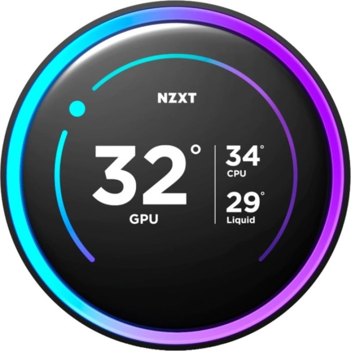 NZXT Kraken Elite 240 Kit Refrigeración Líquida con Pantalla IPS 240mm Negro