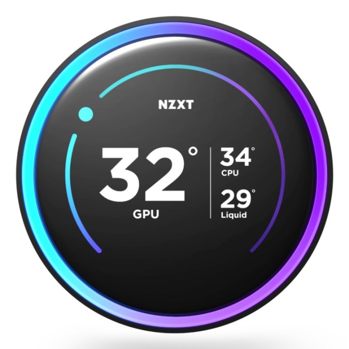 NZXT Kraken Elite 360 RGB Kit Refrigeración Líquida con Pantalla IPS 360mm Negro