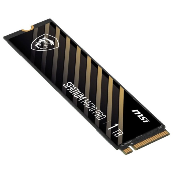 MSI SPATIUM M470 PRO 1TB Disco SSD 6000MB/s NVMe PCIe 4.0 M.2 Gen4
