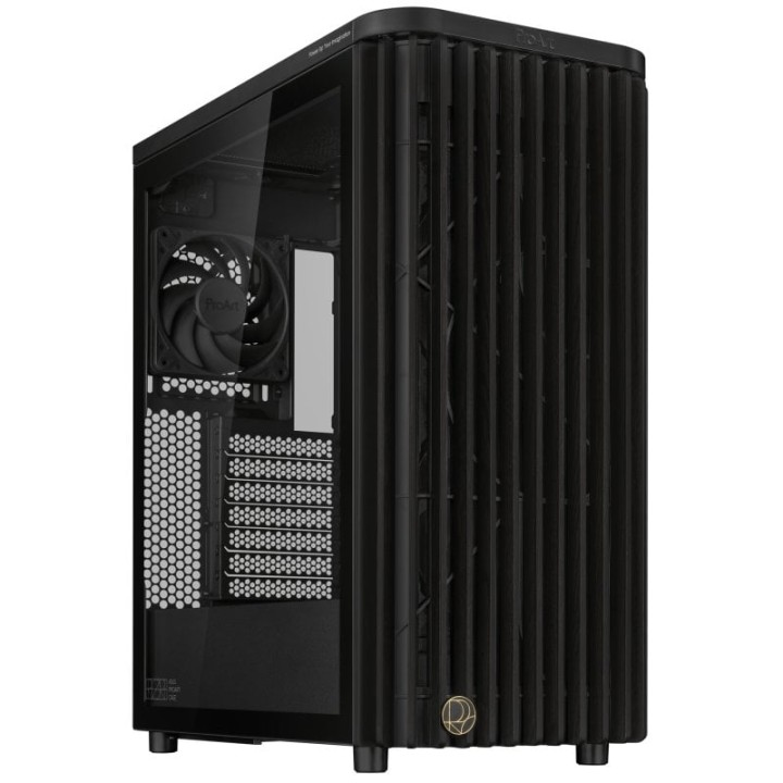 ASUS ProArt PA401 Wood TG Torre ATX Cristal Templado USB-C Negra