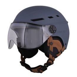 TnB Urban Moov Casco con Visera para Patinetes/Skate/Bicicleta Talla M/L 55-57cm Homologado UE Azul