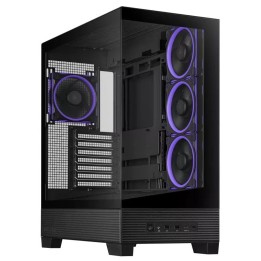 ASUS A31 PLUS ARGB Mid Tower ATX Doble Cristal Templado USB-C Negra