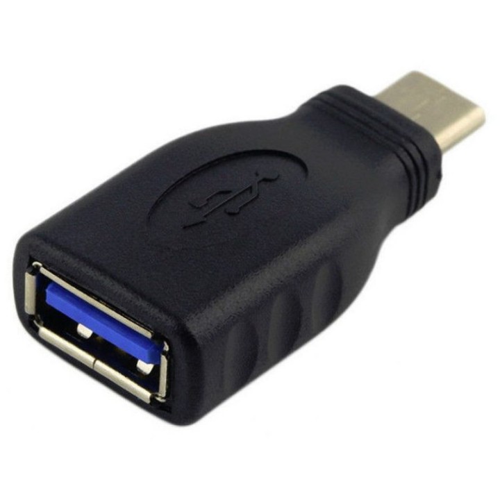 Aisens A108-0323 Adaptador USB-C 3.1 Gen1 5Gbps 3A a USB-A Negro