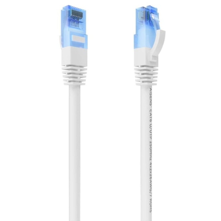 Aisens A135-0819 Cable de Red Latiguillo RJ45 CAT.6 UTP AWG26 CCA 1.0M Blanco