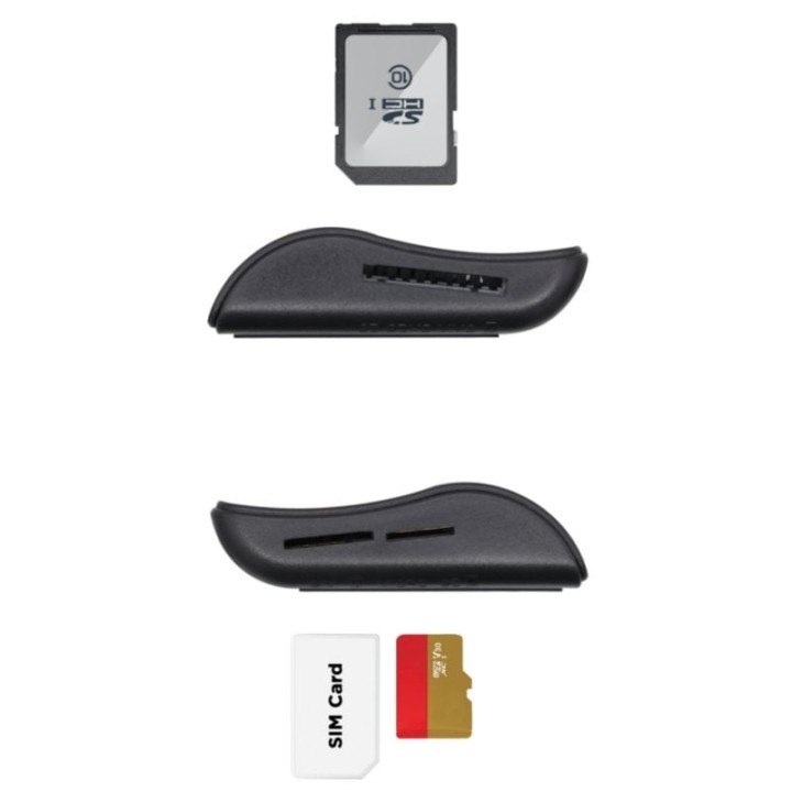 Aisens ASCR-SN02SD-BK Lector DNIe con Multilector de Tarjetas Negro