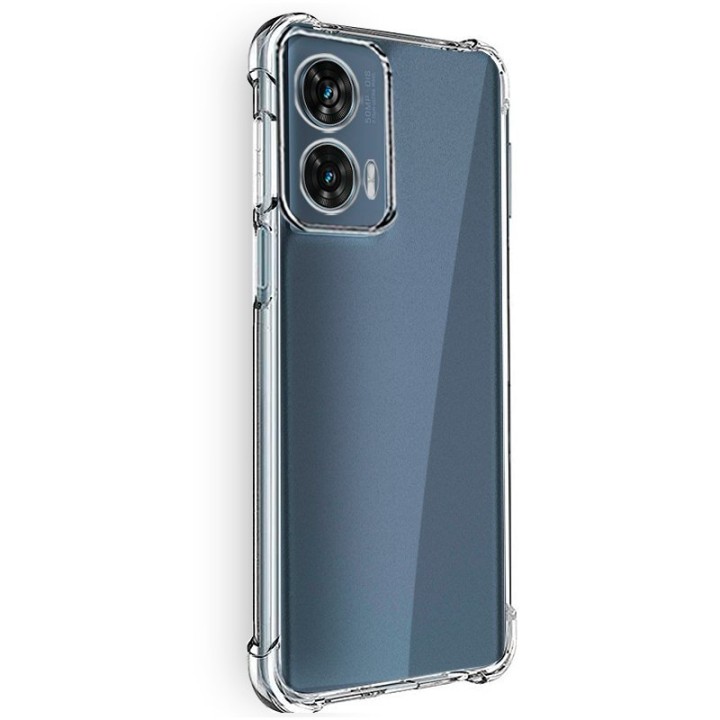 Cool Carcasa para Motorola Edge 50 Fusion AntiShock Transparente