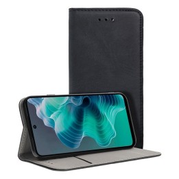 Cool Funda Flip Cover para Motorola Moto G35 5G Liso Negro