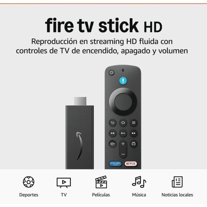 Amazon Fire TV Stick 3ª Gen Reproductor Multimedia Streaming FullHD con Alexa
