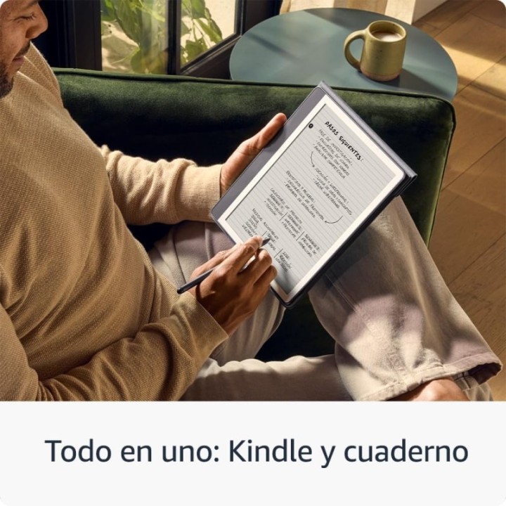 Amazon Kindle Scribe 2024 E-Reader 10.2" 16GB Cuaderno Digital con Lápiz Prémium Gris Tungsteno