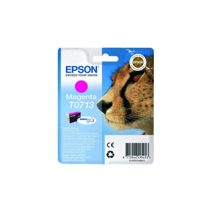 Tinta Epson T0713 Magenta 5.5ml (C13T07134012)