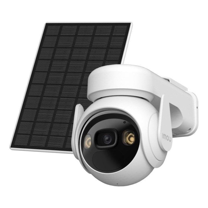 Imou Cell PT Lite Kit Cámara de Vigilancia Exterior Giratoria 2K QHD con Batería y Placa Solar