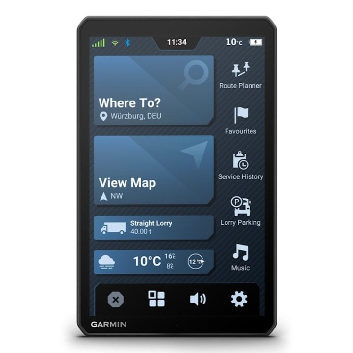 Garmin dezl LGV820 Navegador GPS para Camiones 8" Mapas de por Vida, Tráfico en Directo, Negro