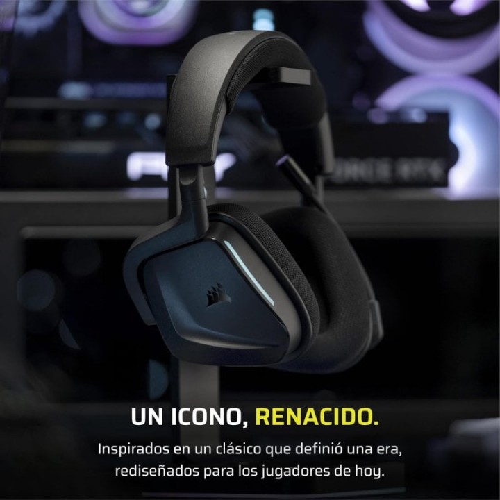 Corsair Void V2 Auriculares Gaming Inalámbricos Dolby Atmos Negros