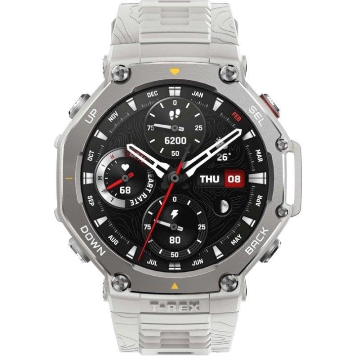 Amazfit T-Rex 3 Reloj Smartwatch AMOLED 2000nits GPS Mapas Control por Voz con IA Haze Gray