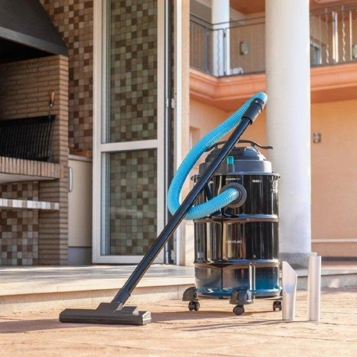 Cecotec Conga Ash 6000 EasyGo Home XL Cecotec Aspirador de cenizas y de pelets 1500 W 30L Negro/Azul