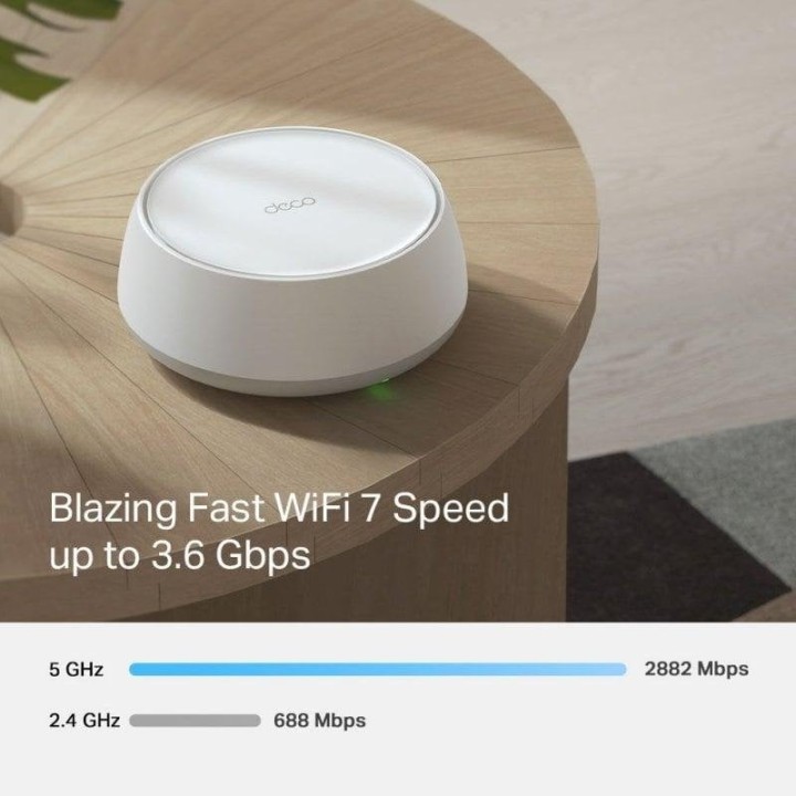 TP-Link Deco BE25 Pack Triple Sistema Wi-Fi 7 Mesh BE3600 Doble Banda con Puertos 2.5G