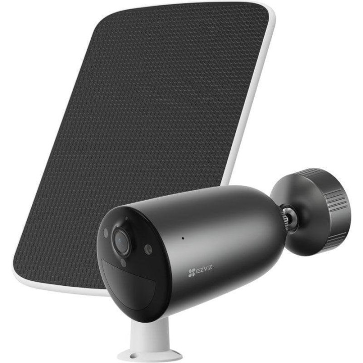 EZVIZ EB3 4G Kit Cámara de Seguridad a Batería 2K Visión Nocturna con Panel Solar Incluido
