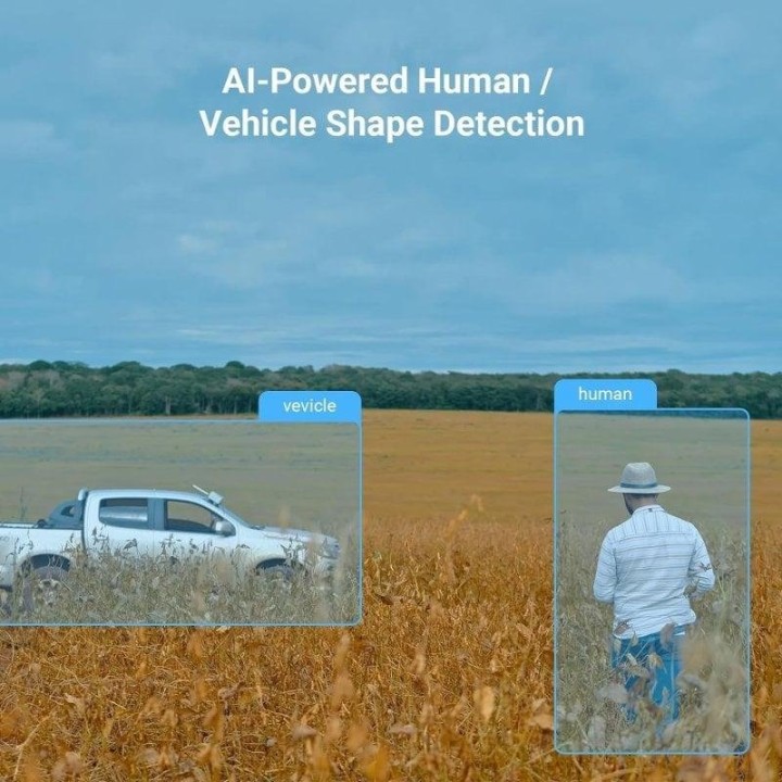 EZVIZ H8c WiFi 2K Cámara de Seguridad WiFi para Exteriores Panorámica 350º Visión Nocturna