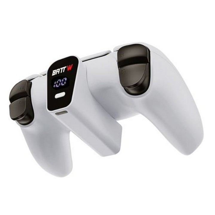 Indeca Batería Inalámbrica 2000mAh para Mando DualSense PS5 Blanca