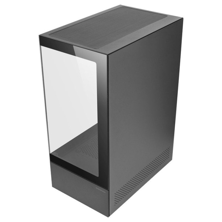 Mars Gaming Mc-xo Semitorre Atx Doble Cristal Templado Ventilador Frgb 120mm Doble Cámara Negro