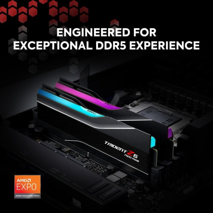 G.Skill Trident Z5 Neo RGB 6000MHz 64GB 2x32GB CL32 AMD EXPO