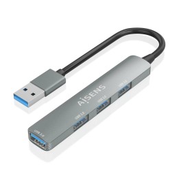 Hub AISENS USB-A 3.0 a 3USB 2.0/1USB-A Gris (A106-0859)
