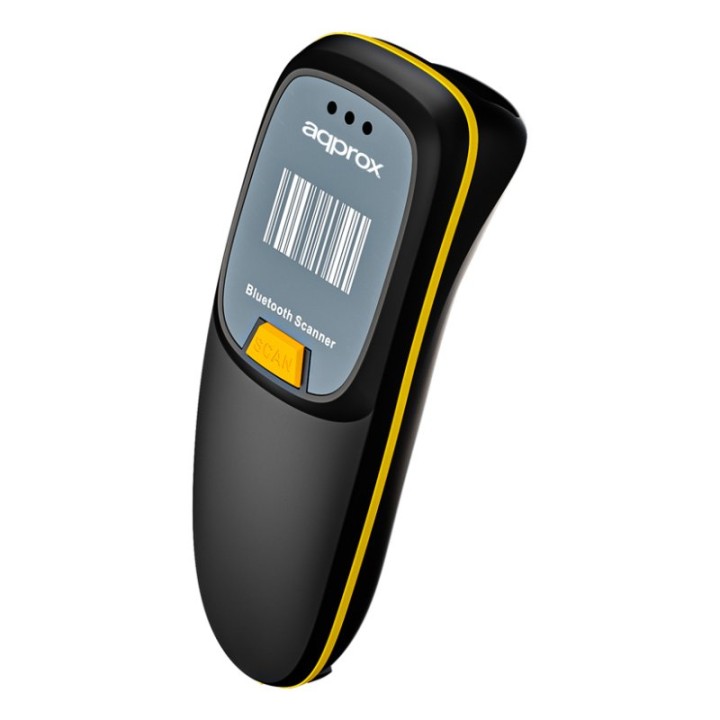 Approx APPLS23 Lector de Código de Barras 1D-2D-QR /USB Tipo-C/Bluetooth/Radiofrecuencia