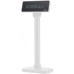 Approx appVFD01WH Visor TPV de 2 Líneas USB Blanco