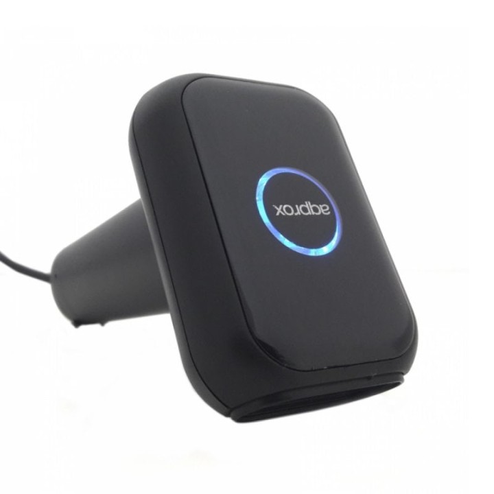 Approx appLS16HD2D Lector de Códigos de Barras 1D/2D/QR USB Negro