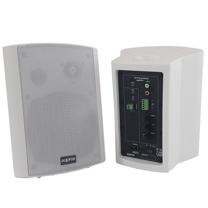 Approx appSPK+ Altavoces Autoamplificados 2.0 60W RMS Blancos