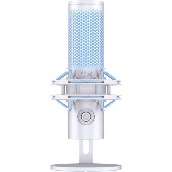 HyperX Quadcast 2 Micrófono para Streaming de Condensador USB Blanco