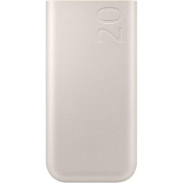 Samsung Batería Portátil 20.000mAh de Carga Súper Rápida 45W PD3.0 USB-C Beige