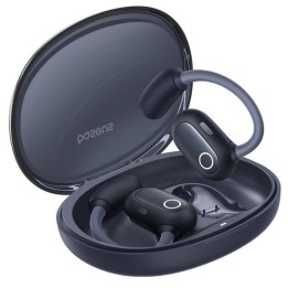 Baseus Eli Sport 1 Open-Ear TWS Auriculares Inalámbricos Abiertos con Escuche de Carga Negros