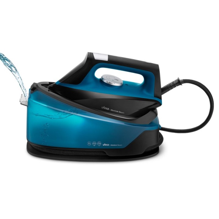 Ufesa Absolute Steam Centro de Planchado de Vapor 6.5 Bares 290gr/min 2400W Negro/Azul