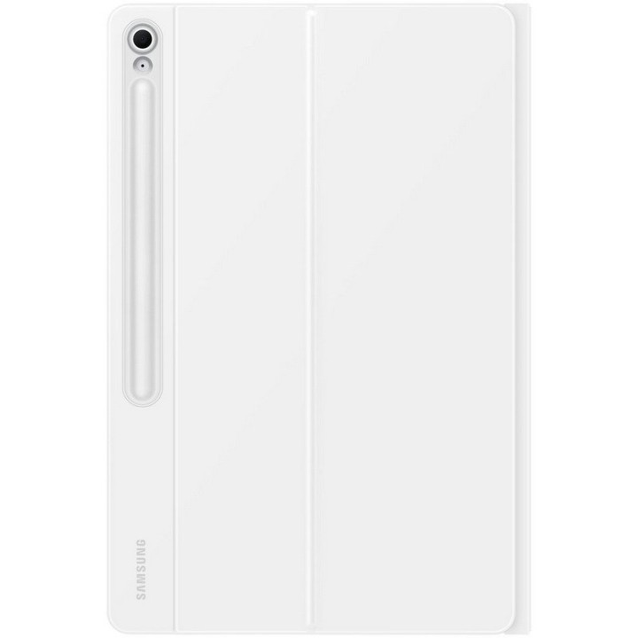 Samsung Book Cover AI Funda con Teclado Blanca para Galaxy Tab S10 FE Plus