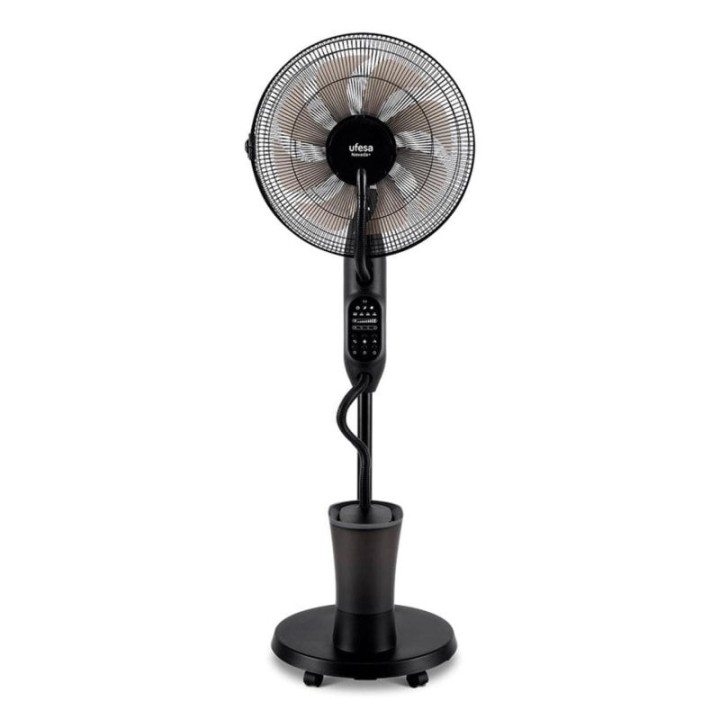 Ventilador de Pie Ufesa Nevada+ 60W 9 Velocidades Nebulizador Motor DC Silencioso con Mando